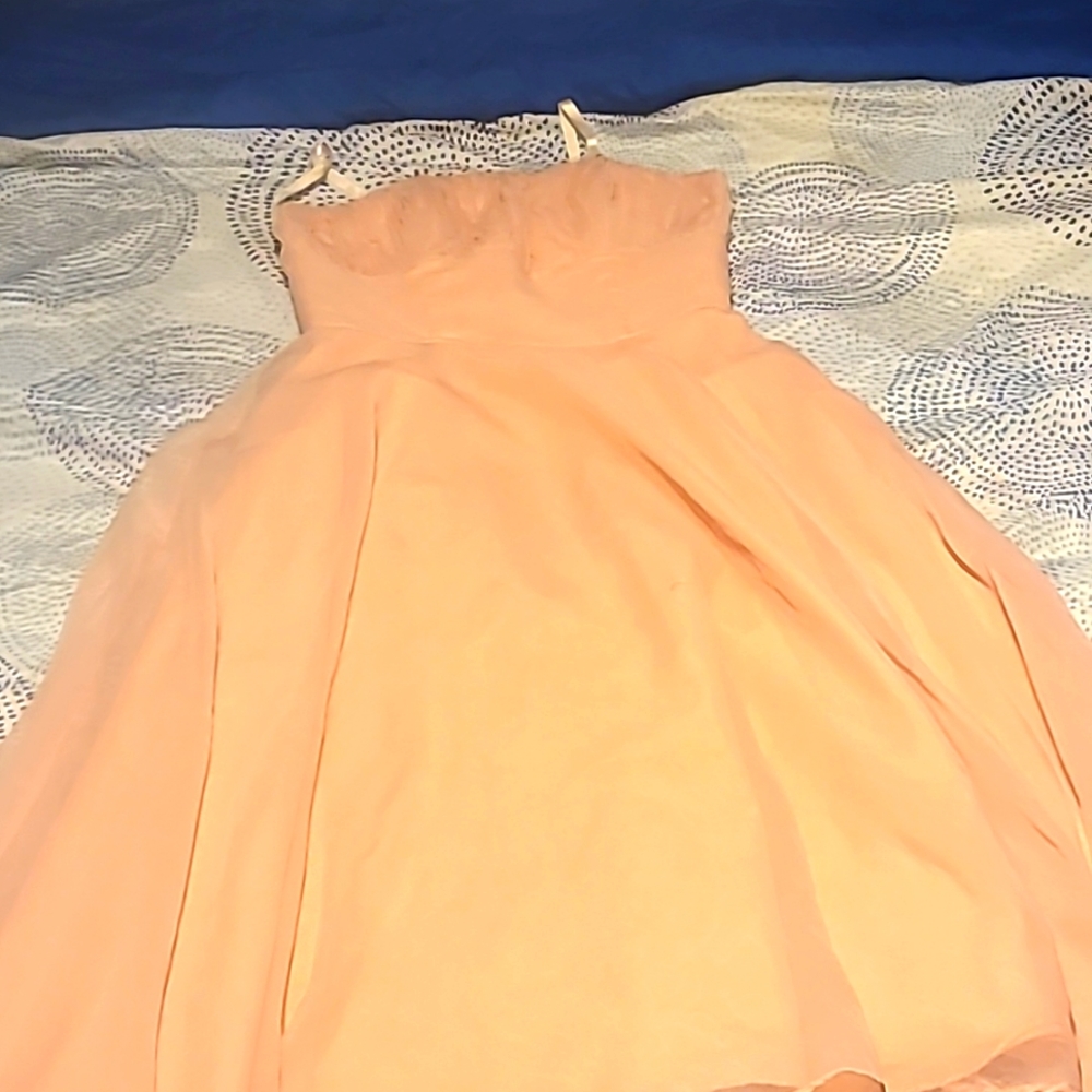 Strapless dress